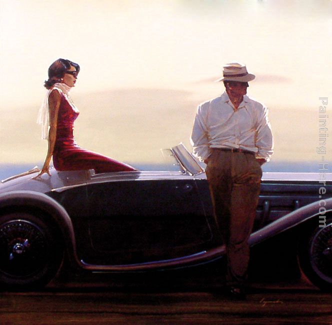 Brent Lynch Coastal Drive painting anysize 50 off Coastal Drive